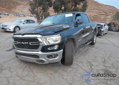 2021 Ram 1500 Big Horn 4X2 5'7 Box from USA, damaged, VIN 1C6RREFT7MN630657